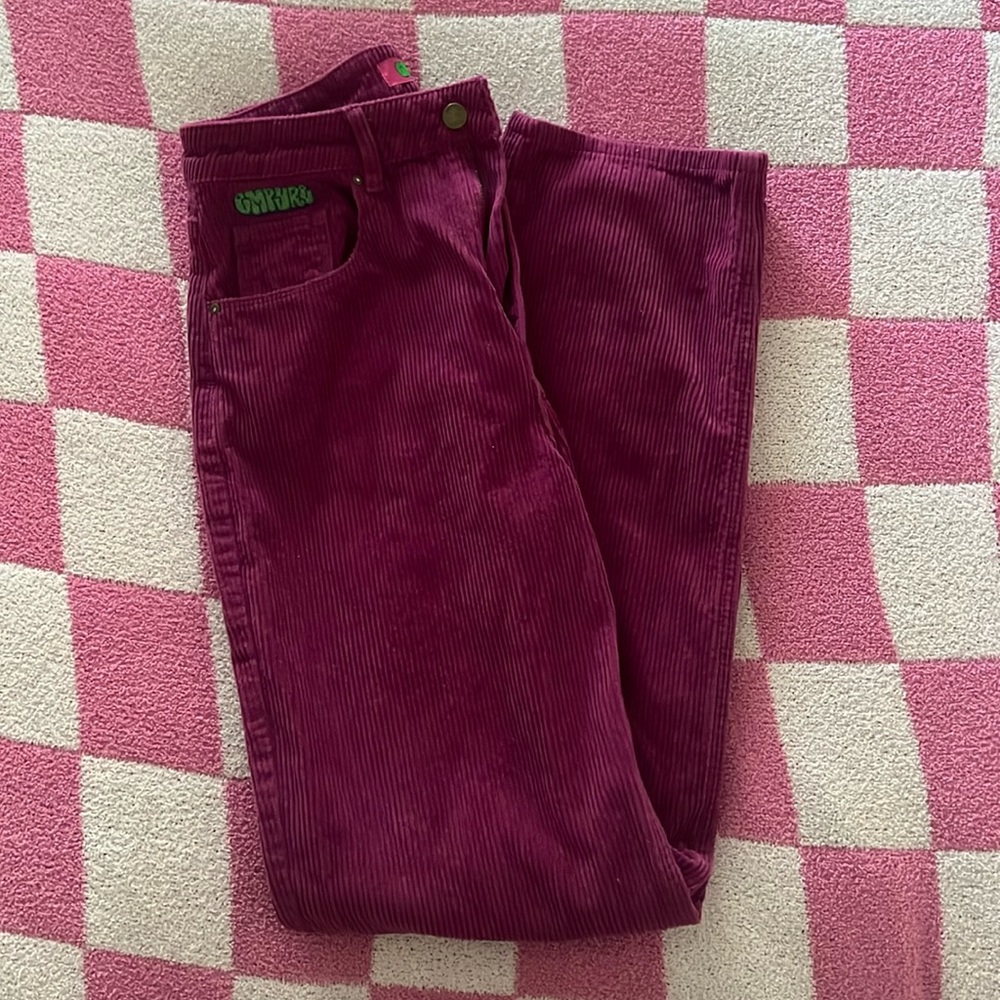 Empyre Tori 90s Pink Corduroy Skate Pants